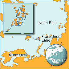 Karte Franz Josef Land Reise