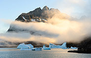 Tryghamna Fjord Spitsbergen
